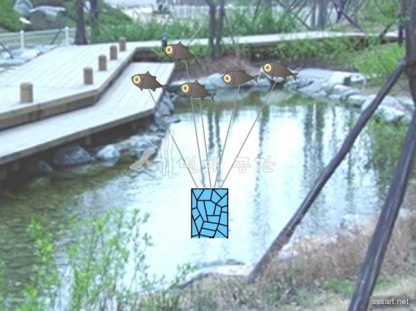 Pond Fish Decoration - Wind-moving Stainless Steel Sculpture